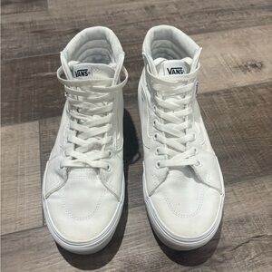 Women’s Size 9 Platform High Top Vans